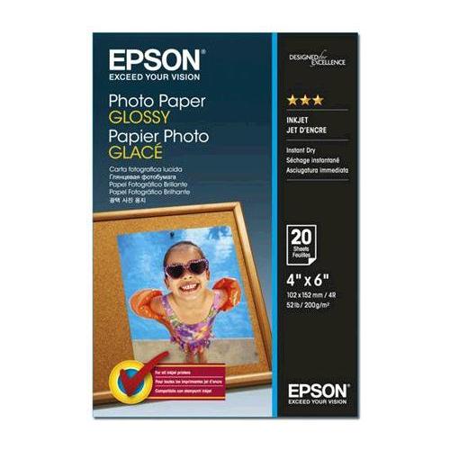 Epson Hartie Foto Glossy 10x15cm, 20 coli, 200g/m2