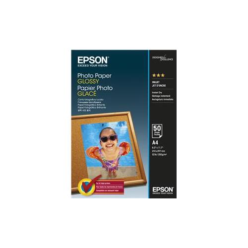 Hartie foto Epson S042539, dimensiune A4, 50 coli, tip glossy, greutate 200g/m2