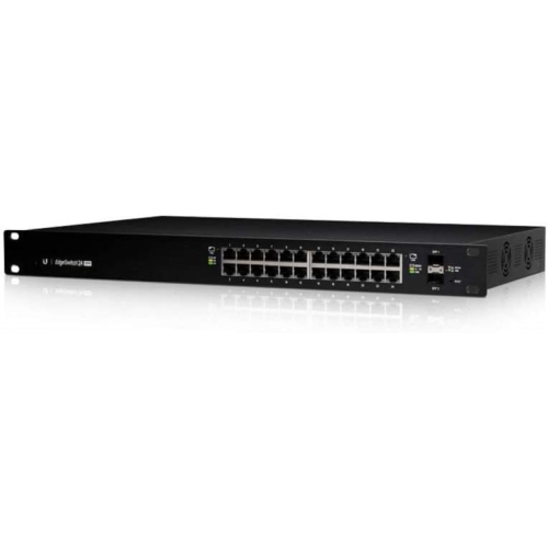 Switch Ubiquiti EdgeSwitch ES-24-250W, 24 porturi, PoE