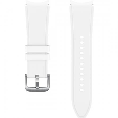 Curea SmartWatch Samsung Ridge Sport Band pentru Galaxy Watch 4 / 4 Classic, 20mm, White