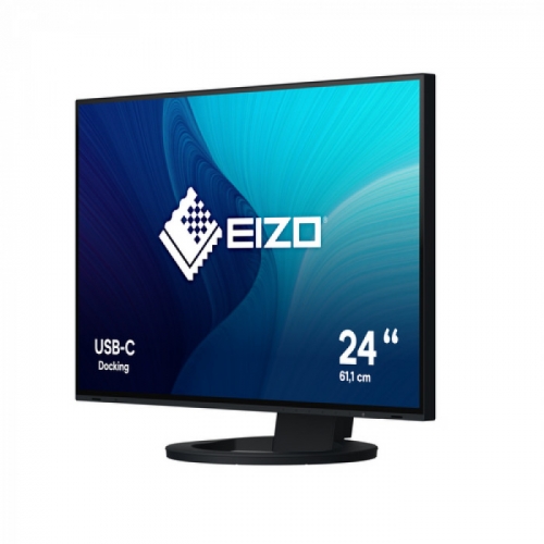 Monitor LED Eizo FlexScan EV2485-BK, 24.1inch, 1920x1200, 5ms GTG, Black