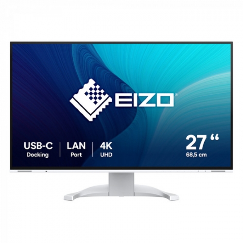 Monitor LED Eizo FlexScan EV2740X-WT, 27inch, 3840x2160, 5ms GTG, White