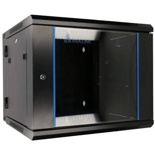 Rack Extralink EX.12905 wall-mounted, 19inch, 12U, 600x600mm, Black