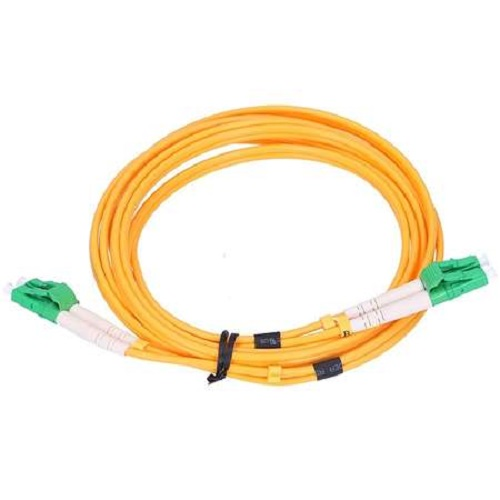 Patchcord Extralink EX.1308, LC/APC-LC/APC, 1m, Yellow