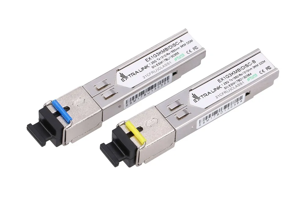 Transceiver Extralink SFP 1.25GB EX.2220, TX 1310 / RX 1550 nm, Single-Mode, 3 km, SC
