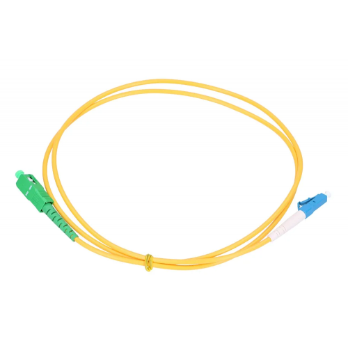 Patch Cord Extralink EX.3401, LC/UPC-SC/APC, 2m, Yellow
