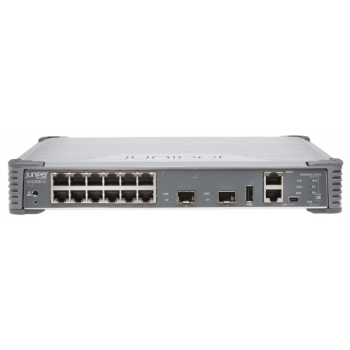 Switch Juniper EX2300 Series EX2300-C-12P, 12 porturi, PoE+