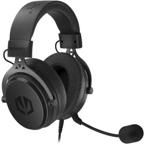 Casti cu microfon Endorfy VIRO, jack 3.5 mm, Black