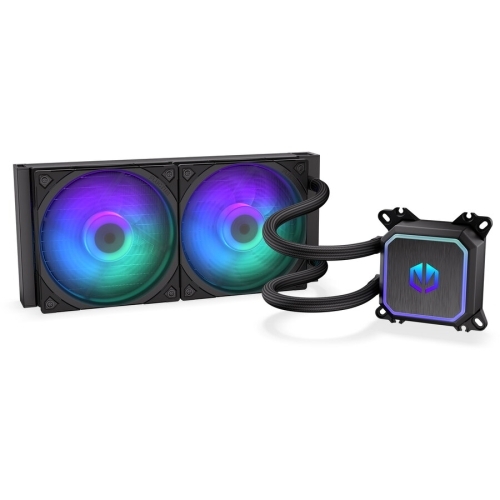 Cooler procesor Endorfy Navis F240, ARGB LED, 2 x 120 mm, Black
