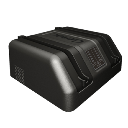 Statie de incarcare Getac pentru acumulator Tableta F110, 2 sloturi, Black