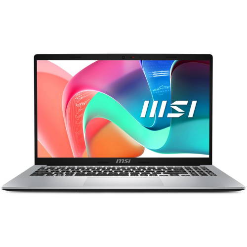 Laptop MSI Modern 15 F13MG-088PL, Intel Core i7-1355U, 15.6 inch, RAM 16GB, SSD 512GB, Intel Iris Xe Graphics, Windows 11 Pro, Urban Silver
