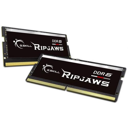Kit Memorie SO-DIMM G.Skill Ripjaws XMP 3.0 64GB, DDR5-4800MHz, CL38, Dual Channel