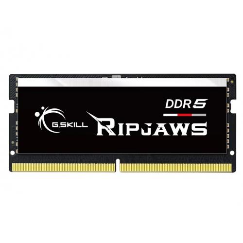 Kit Memorie SO-DIMM G.Skill Ripjaws XMP 3.0 64GB, DDR5-4800MHz, CL38, Dual Channel