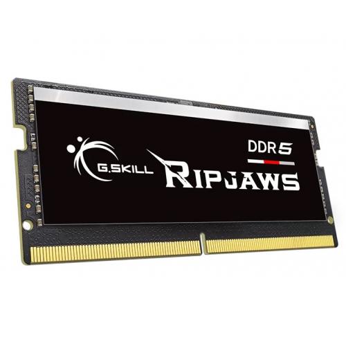 Kit Memorie SO-DIMM G.Skill Ripjaws XMP 3.0 64GB, DDR5-4800MHz, CL38, Dual Channel