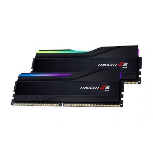 Kit memorie G.SKILL Trident Z5 Black RGB 64GB, DDR5-5600MHz, CL30, Dual Channel
