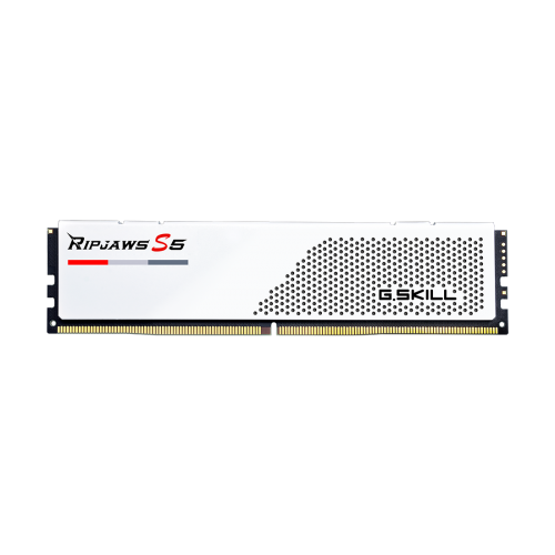 Kit Memorie G.Skill Ripjaws S5 White 32GB, DDR5-5600MHz, CL36, Dual Channel