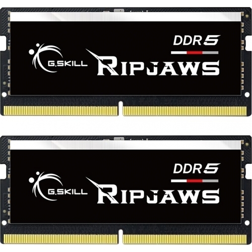 Kit Memorie SO-DIMM G.Skill Ripjaws Intel XMP 3.0 32GB, DDR5-5600MHz, CL40, Dual Channel