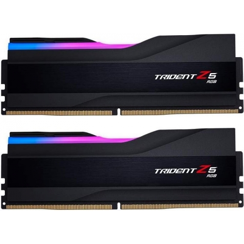 Kit Memorie G.Skill Trident Z5 RGB Black Intel XMP 3.0 32GB, DDR5-6000Mhz, CL30, Dual Channel
