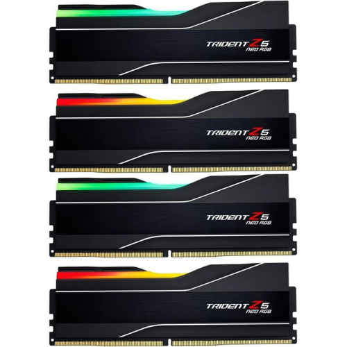 Kit Memorie G.Skill Trident Z5 NEO RGB AMD EXPO, 256GB, DDR5-6000MHz, CL32, Quad Channel