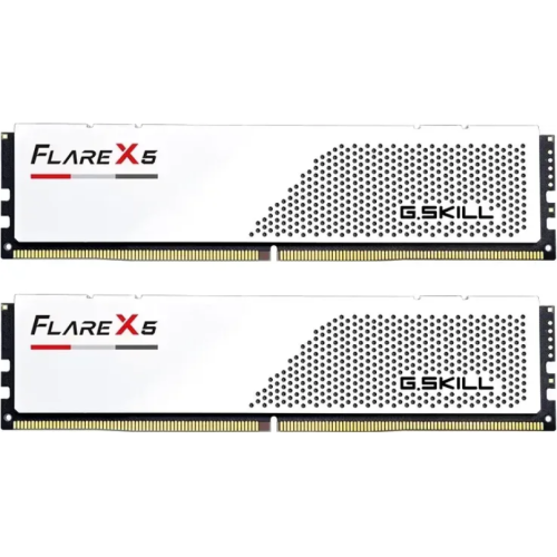 Kit Memorie G.Skill Flare X5 White Intel XMP 3.0/AMD EXPO, 32GB, DDR5-6000MHz, CL36, Dual Channel