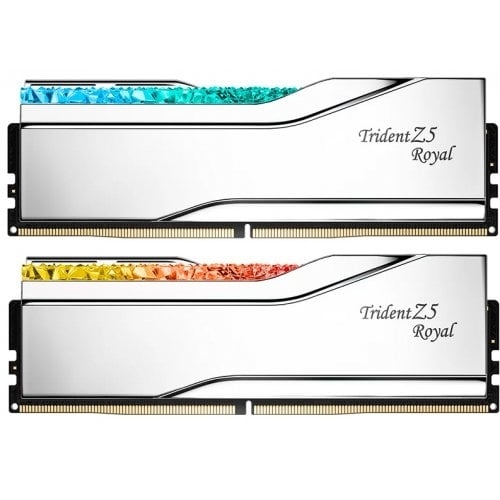 Kit Memorie G.Skill Trident Z5 Royal Intel XMP 3.0 RGB LED, 64GB, DDR5-6400MHz, CL32, Dual Channel