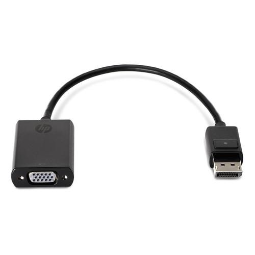 Adaptor HP F7W97AA, DisplayPort - VGA, Black