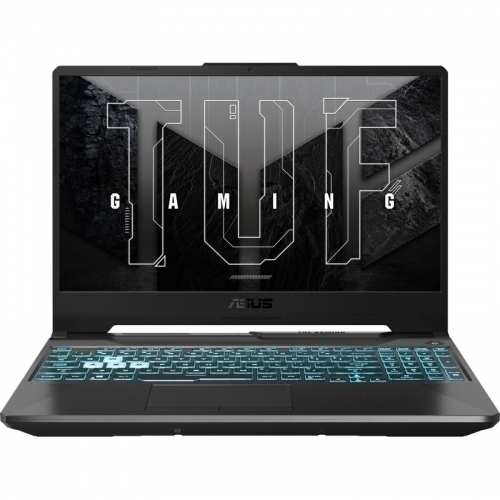Laptop ASUS TUF Gaming A15 FA506NF-HN043, AMD Ryzen 5 7535HS, 15.6 inch, RAM 16 GB, SSD 512 GB, nVidia GeForce RTX 2050 4 GB, No OS, Graphite Black
