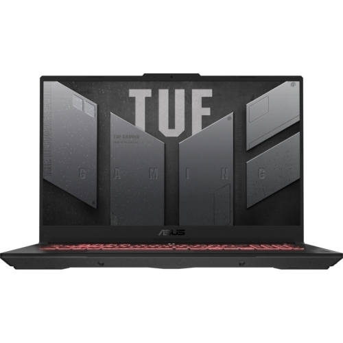 Laptop ASUS TUF Gaming A17 FA707NUG-HX163, AMD Ryzen 7 7445HS, 17.3 inch, RAM 16GB, SSD 2TB, NVIDIA GeForce RTX 4050 6GB, No OS, Mecha Gray