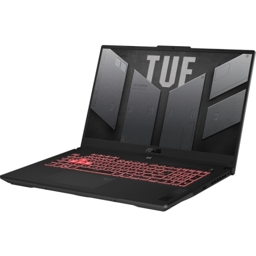 Laptop ASUS TUF Gaming A17 FA707NUG-HX163, AMD Ryzen 7 7445HS, 17.3 inch, RAM 16GB, SSD 2TB, NVIDIA GeForce RTX 4050 6GB, No OS, Mecha Gray