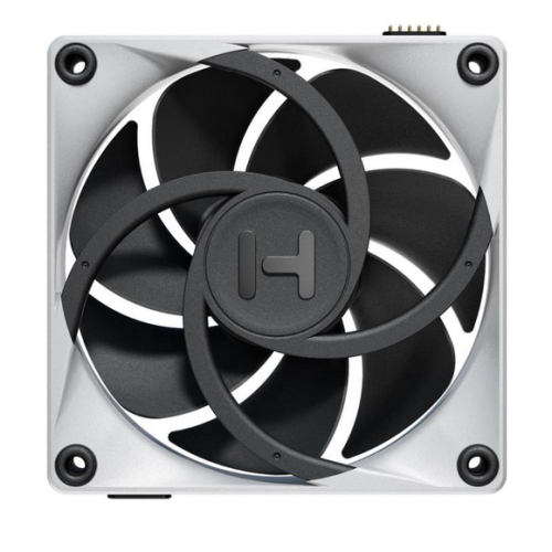 Ventilator HYTE THICC FP12, 120 mm, Black-Grey, 3 bucati + Portal Nexus NP50