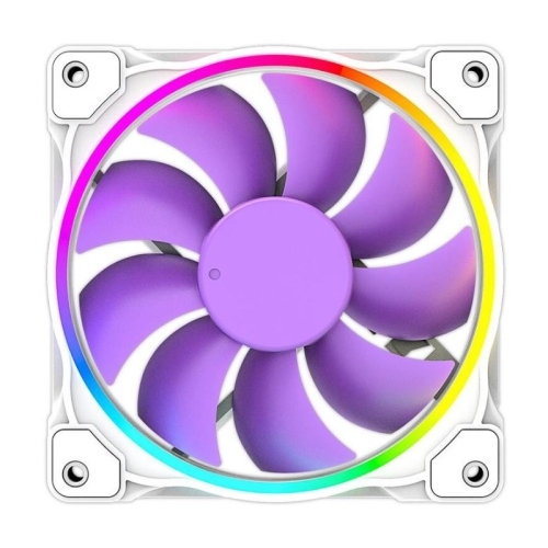 Ventilator ID-Cooling PN-21, ARGB LED, 120mm, White-Purple