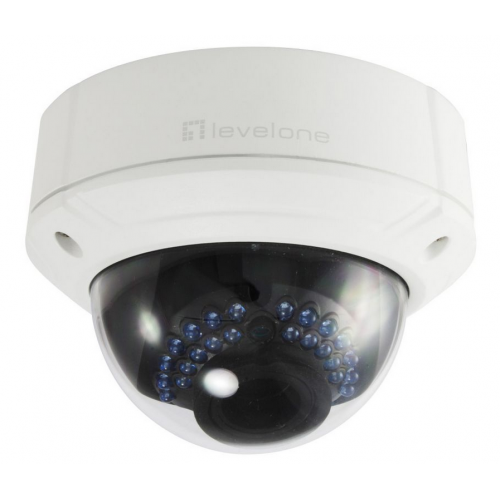 Camera IP Dome Level One GEMINI FCS-3085, 4MP, Lentila 2.8-12mm, IR 30m