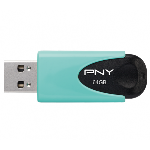 Memorie USB PNY Attache 4 Pastel 16GB, USB 2.0, Aqua