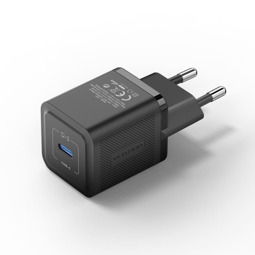 Incarcator retea Vention FEPB0-EU, 1 x USB-C, 20 W, Black