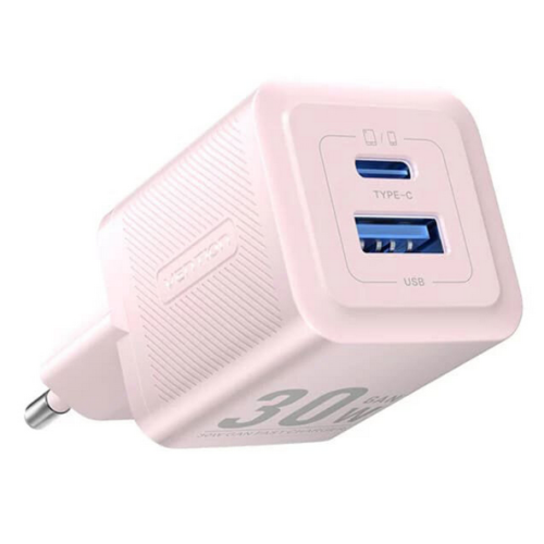 Incarcator retea Vention FEQL0-EU, 1 x USB-C, 1 x USB-A, Pink