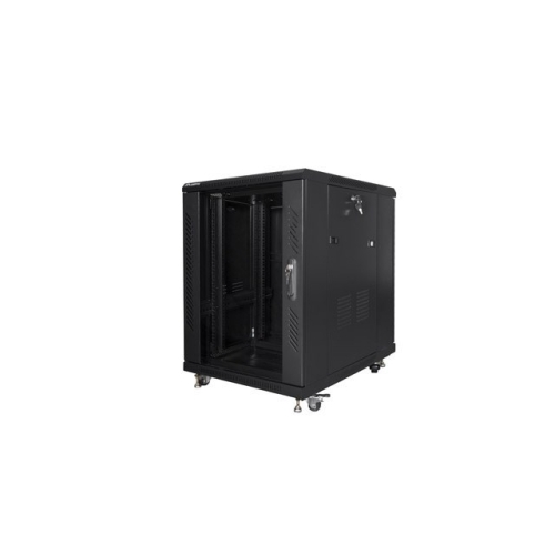 Rack Lanberg FF01-6815-12B, 19inch, 15U, 600x800mm, Black