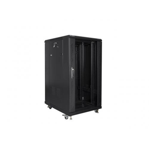 Rack Lanberg FF01-6822-12B, 22U, 600X800mm, Black