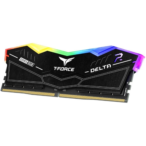 Kit Memorie TeamGroup T-Force Delta RGB Black Intel XMP 3.0 32GB, DDR5-7200 MHz, CL 34, Dual Channel