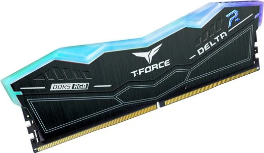 Kit Memorie TeamGroup T-Force Delta RGB Black Intel XMP 3.0 32GB, DDR5-7200 MHz, CL 34, Dual Channel
