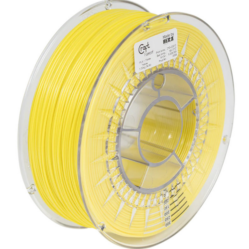 Filament CraftBot PLA, 1.75 mm, 1 Kg, Yellow