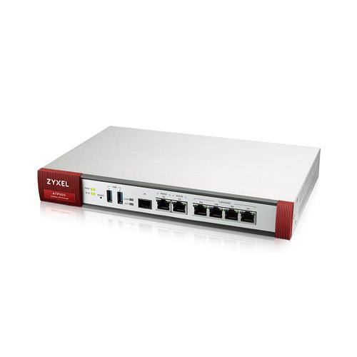 Zyxel ATP 10/100/1000, 2*WAN, 4*LAN/DMZ ports, 1*SFP, 2*USB with 1 Yr Bundle