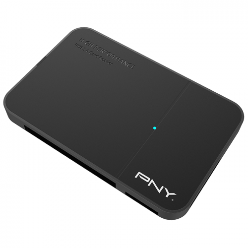 Card Reader PNY FLASHREAD-HIGPER-BX, USB-A, Black