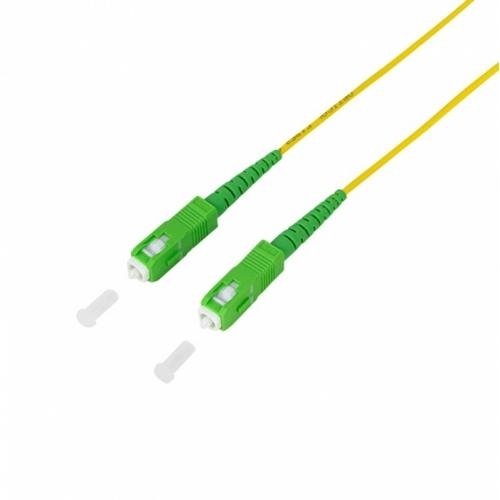 Patchcord Logilink FPSSC01, SC/APC - SC/APC, 1m, Yellow