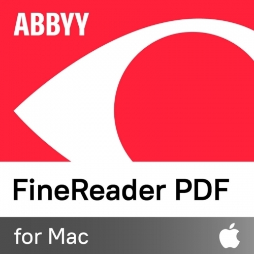 ABBYY FineReader PDF Commercial for Mac, Single User License (ESD), Subscription 1 Year