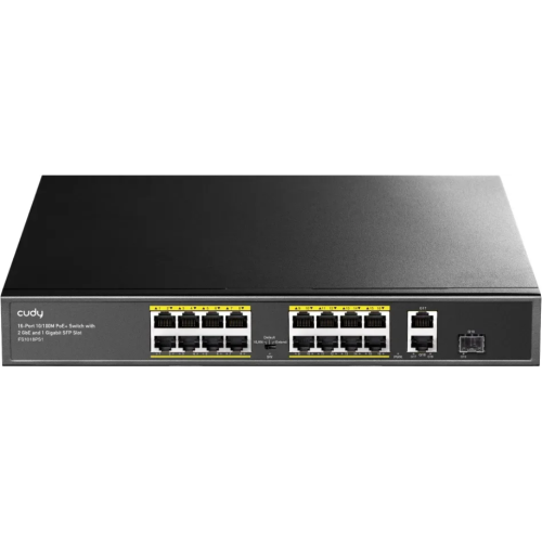 Switch Cudy FS1018PS1, 16 porturi, PoE
