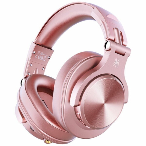 Casti cu microfon OneOdio A70 Fusion, 3.5 mm jack/6.35 mm jack/Bluetooth, Pink