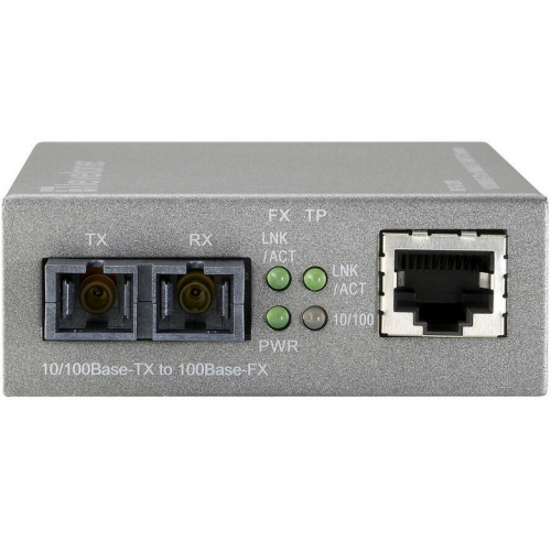Convertor Media Level One FVS-3120 100MB, Single-Mode, 20km, RJ45 - SC