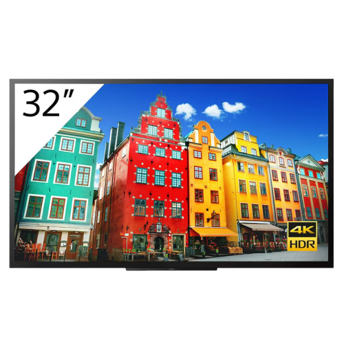 Business Display Sony Bravia, 32 inch, 3840 x 2160 pixeli, Black