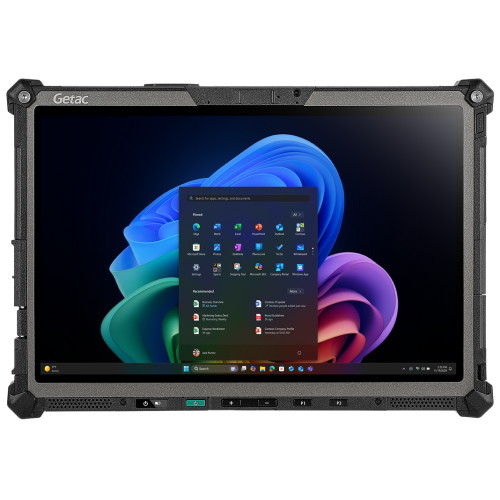 Tableta Getac F120, Intel Core Ultra 5 226V Octa Core, 12.2 inch, RAM 16GB, 256GB, Wi-Fi, BT, 5G, Windows 11 Pro, Black
