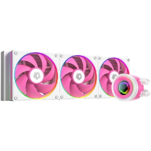 Cooler procesor ID-Cooling FX360 Infinity, ARGB LED, 3 x 120 mm, Pink